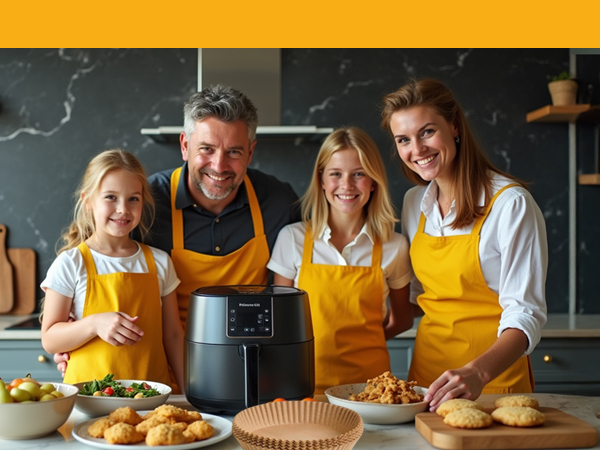 Airfryer sheets usable in ovens, steamers, and microwave cooking applications.