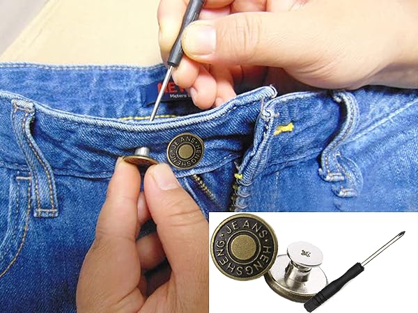 buttons for jeans