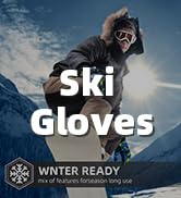 Ski Snowboard Gloves Waterproof Winter Warm Gloves Cold Weather Touchscreen Snow Gloves Mens Womens