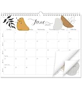 Guasslee Wall Calendar 2026-2027, 2026 Calendar Wall, 19-Month Planner Wall, 2026 Jun - 2027 Dec,...