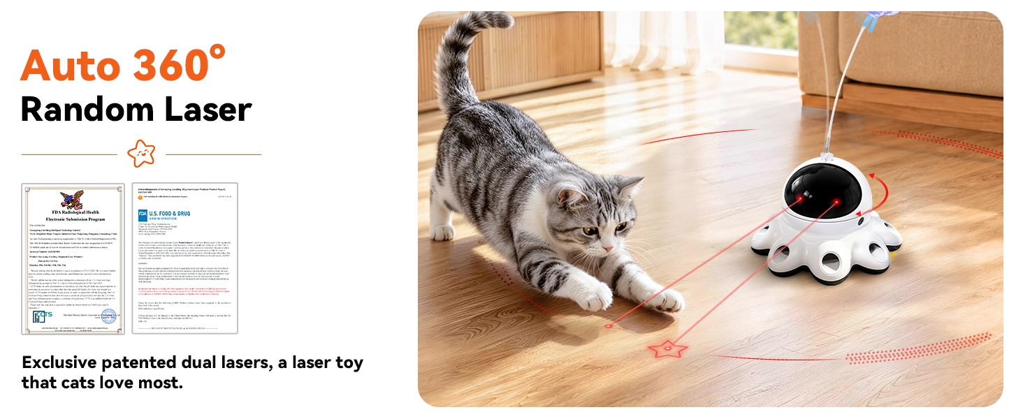 automatic cat toys