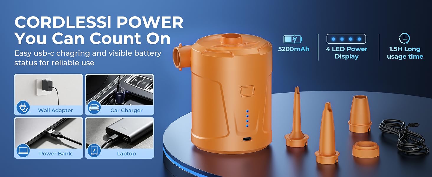 Air Pump for Inflatables