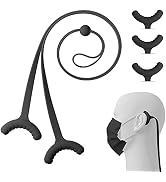 BONE Lanyard Mask Tie (3 Packs), Face Mask Holder, Adjustable & Skin-Friendly Silicone Extender S...