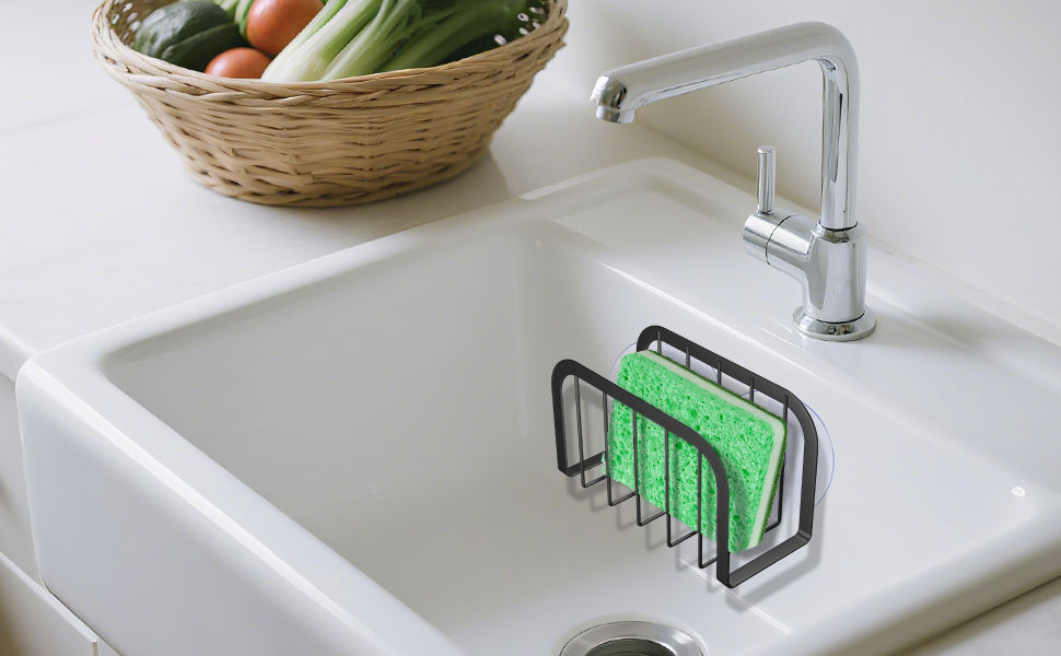 kitchen sink sponge holder