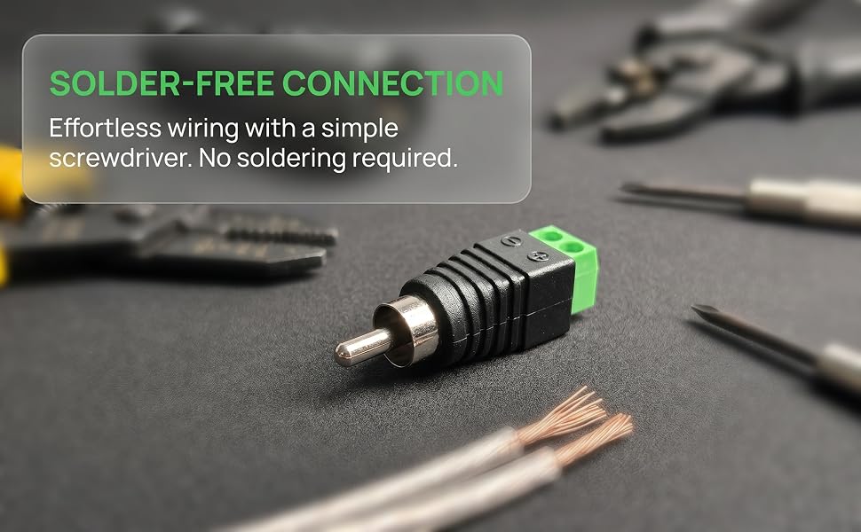 RCA Male Plug