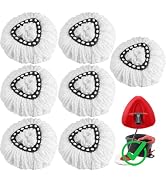 7+1 Pack Mop Heads Replacement for O Cedar EasyWring Mop Refills for Ocedar | Deep Cleaning Machi...