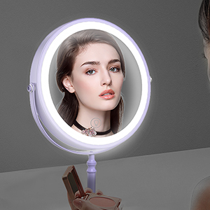 lighting when using mirror