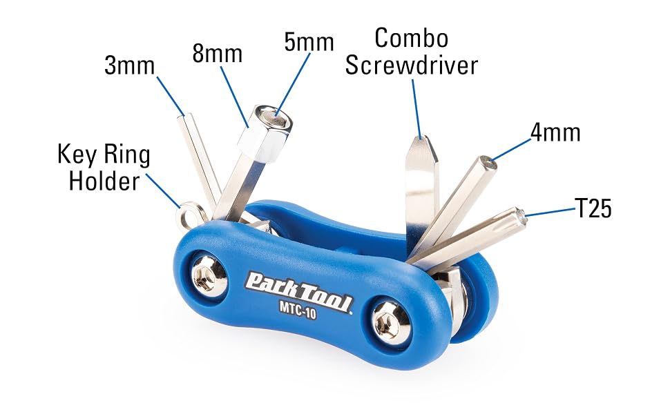 MTC-10 Multi-Tool with wrenches labeled