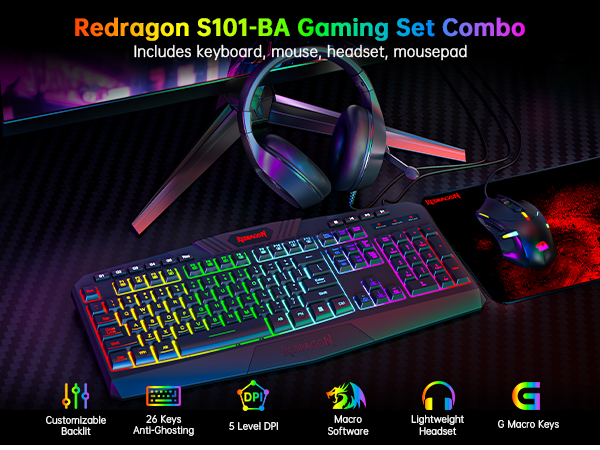 gaming keyboard and mouse