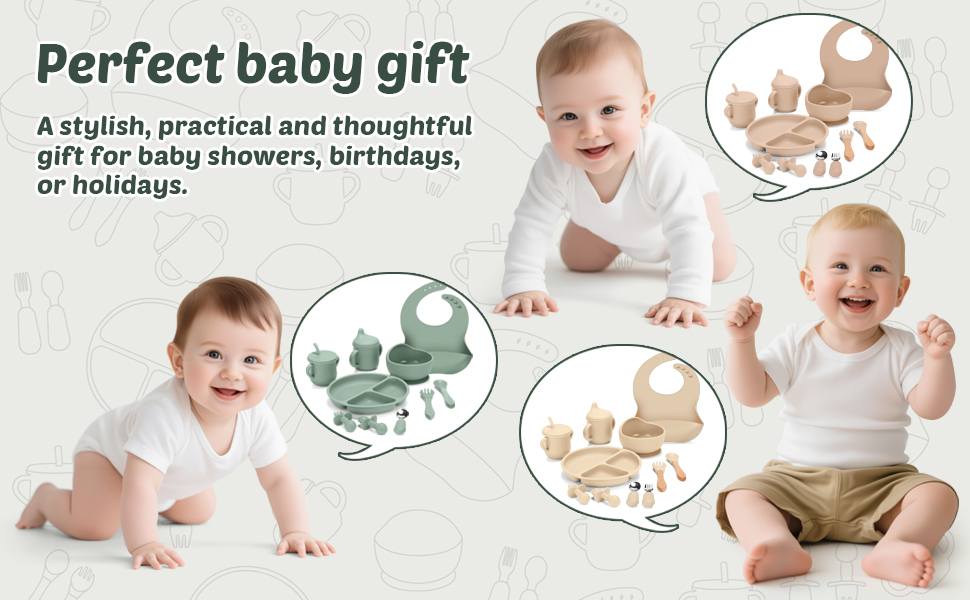 Silicone Baby Feeding Set