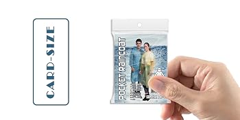 Travel rain poncho