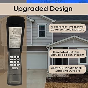 Wireless Garage Door Keypad