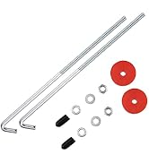 Car Battery Hold Down J Bolts,18-8(304) Stainless Steel Battery Hold Down Bracket J Hooks,Univers...