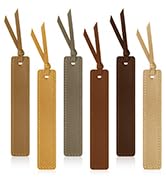 Leather Bookmark (Light Retro)