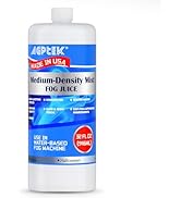 AGPTEK 32oz Smoke Fog Machine Liquid, Medium Density Fog Juice for 400-1500 Watt Foggers,Water-Ba...
