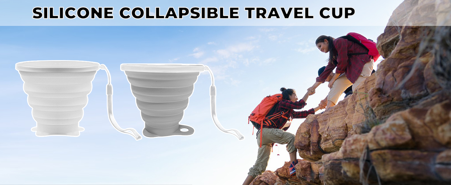 Silicone Collapsible Travel Cup