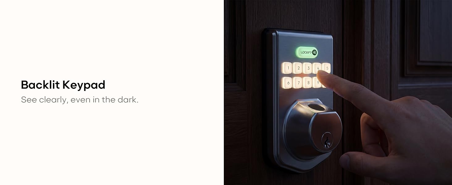 Backlit Keypad