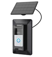 Solar Charger for Ring Doorbell