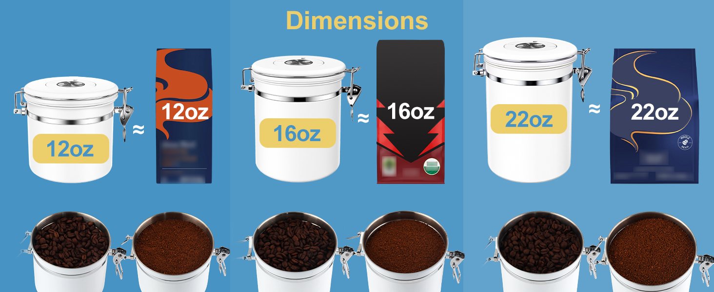 Airtight Coffee Canister