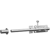 Slide Bolt Gate Latch – 10-inch 14mm Thick Slide Bolt Latch – Heavy-Duty 304 Stainless Steel Door...