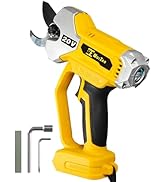 Electric Pruning Shears Cordless Compatible with DeWalt 20v Battery,2 Inch Brushless tree trimmer...