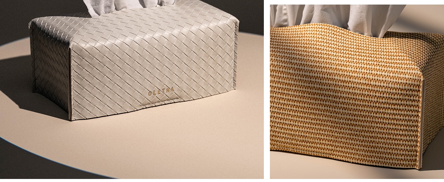 OLETHA rectangle tissue box cover