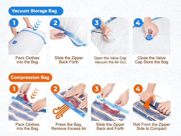 Vacuum Storage Bag Compression Bag