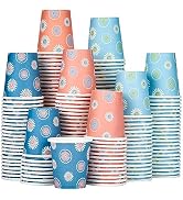 SIUQ 300 Pack 3 oz Paper Cups, Disposable Bathroom Cups, Mini Mouthwash Cups, Small Cups for Holi...