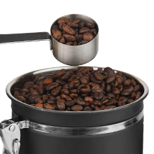 coffee canister with scoop