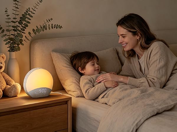 Glocusent N17 Alarm Clocks for Bedrooms Heavy Sleepers