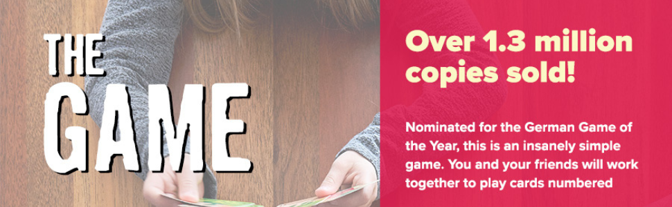 The Game card game for kids and adults cooperative strategy game for family game night cool games