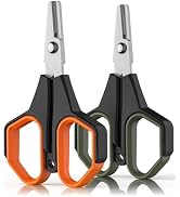 pullther fishing 3.9" Fishing Scissors,Stainless Steel Fishing Line Cutter for Fishing Braided Li...
