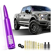 Car Bullet Antenna,Truck Exterior Decoration Accessories Car Vehicle Replacement Antenna Conpatib...