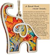 Best Friend, Friendship Elephant Ornament with Story Card, Elephant Gifts for Women, for Women, S...