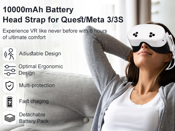 meta quest 3 head strap