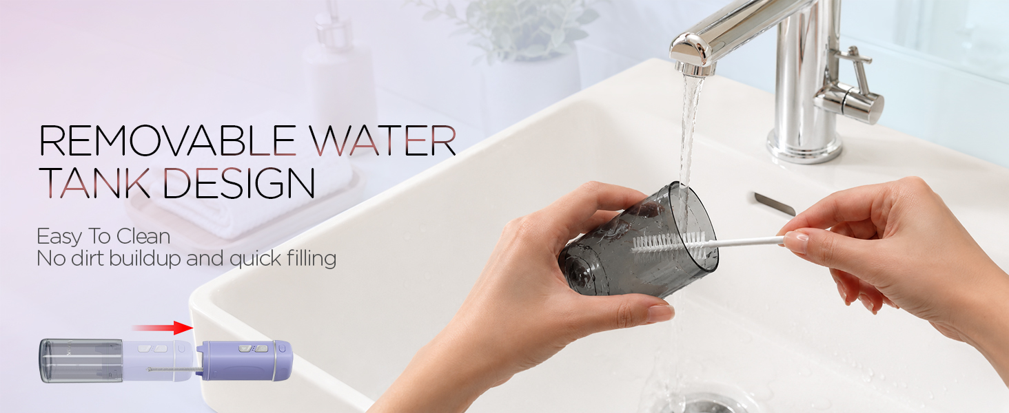 Easy To Clean. No dirt buildup and quick filling