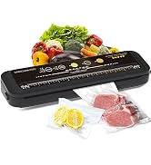 2023 Model B Megawise Powerful & Compact Vacuum Sealer Machine One-Touch Automatic Food Sealer 4 ...