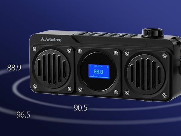 Avantree Boombyte can be used as a FM radio