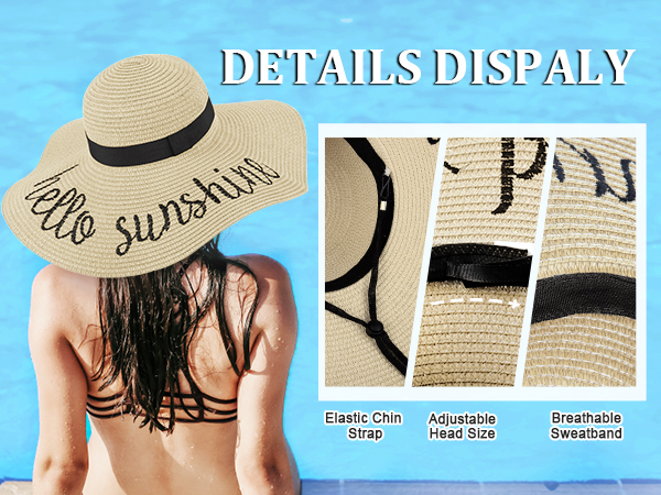 womens beach hat