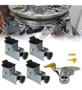 RULLINE 4PCS Tire Changer Adapter with Duck Head Compatible with ATV Motorcycle Tire Metal Tire A...