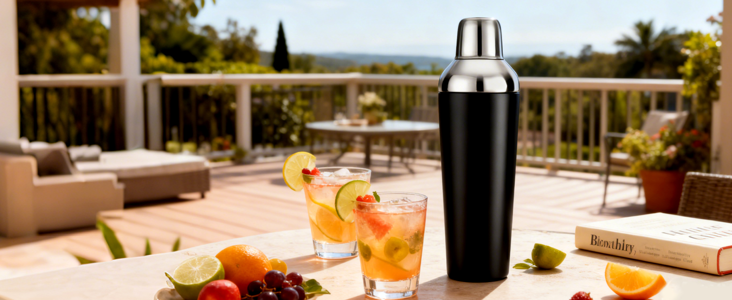 metal cocktail shaker