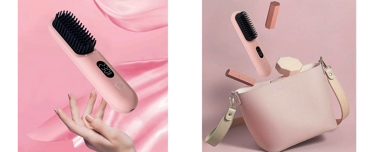 Porta Cordless Hair Straightener Brush