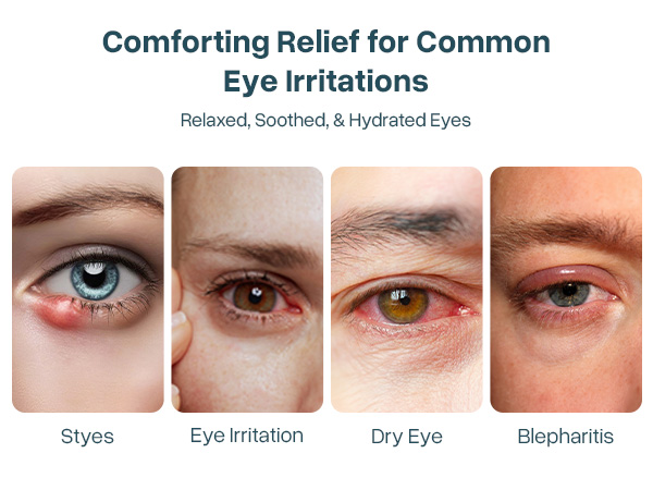 Heated Eye Mask for Dry Eyes, Warm Eye Compress