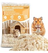 Sukh 14 OZ Aspen Hamster Bedding - Aspen Shavings Pet Supplies Bedding and Litter for Guinea Pig ...