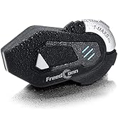 FreedConn Motorcycle Bluetooth Headset T-MAXS Pro Motorcycle Communication Systems 6 Riders 1000M...