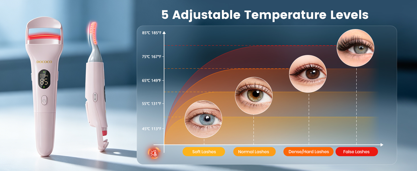 heated lash curler
