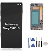 TFT Screen for S10 Plus, Screen Replacement with Frame kit for s10+ G975f G975u G975w, LCD Displa...