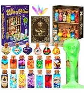 UOMTFAI Mystery Potion Craft Kit for Kids, Mix 20 Magic Wizard Potion, Creative Christmas Decorat...