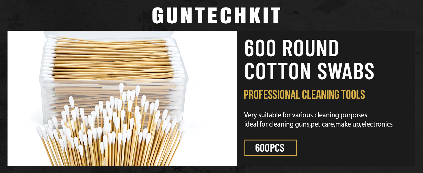 Long cotton swabs