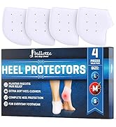 Silicone Heel Protector, Strong and Breathable Heel Protectors, Heel Cups for [Fast Heel Pain Rel...